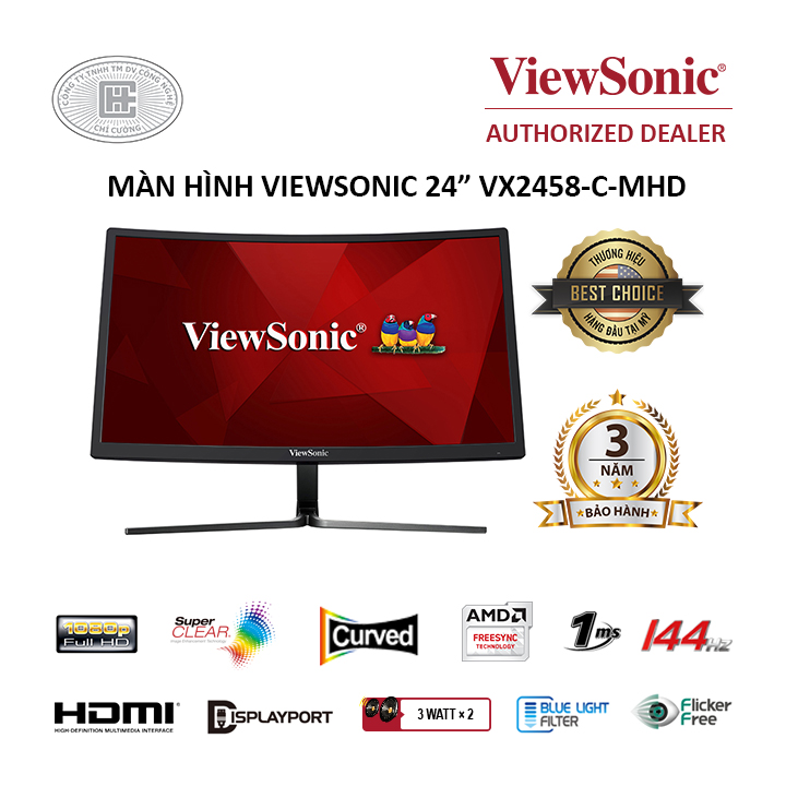 Màn Hình cong ViewSonic 24