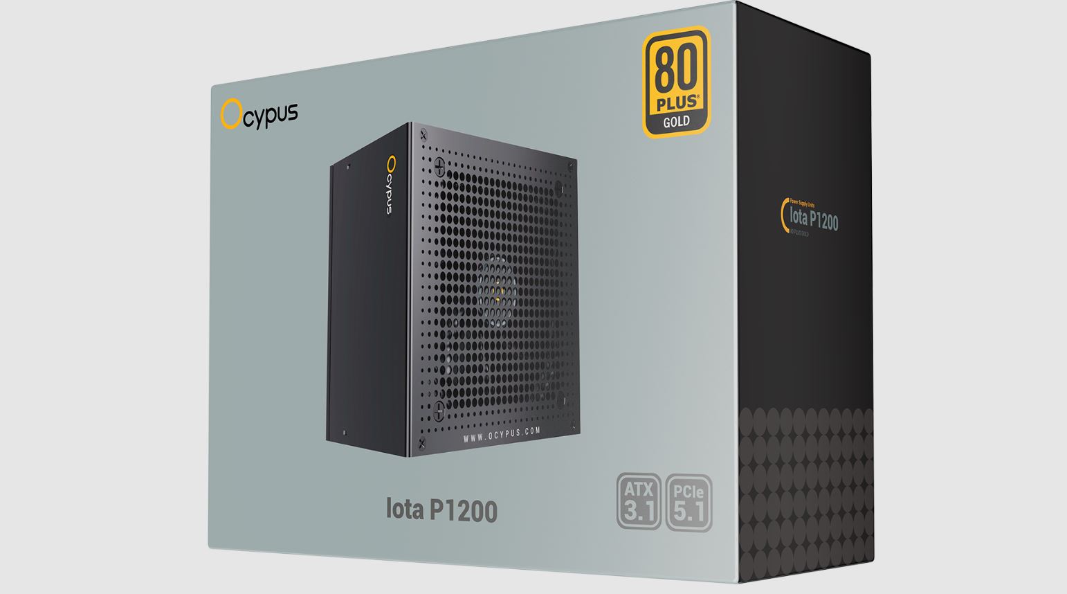 Nguồn Ocypus lota P1200 80 Plus Gold Full Modular