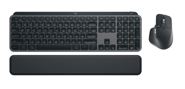 Bộ bàn phím chuột kê tay không dây Logitech MX Keys S Combo