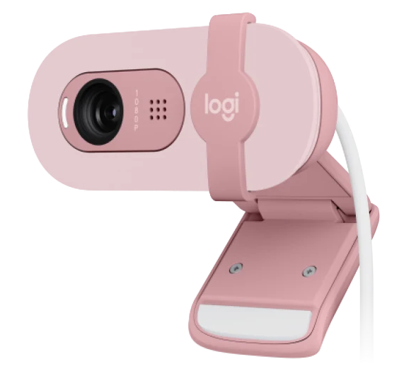 Webcam Logitech Brio 100 Rose