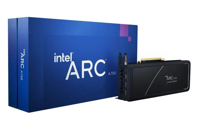 Card màn hình Intel Arc A750 – 8GB DDR6 256bit