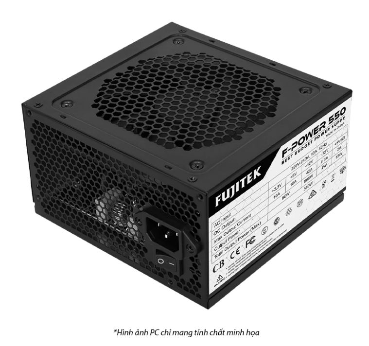 Nguồn Fujitek F-POWER 550 550W