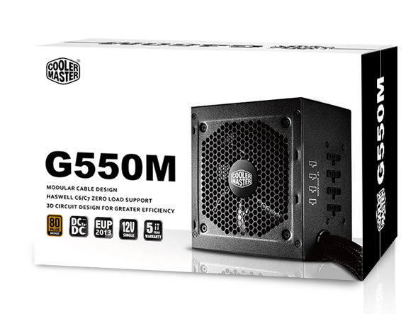 Nguồn Cooler Master GM 550W