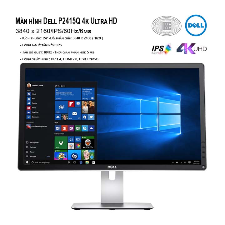 Màn hình Dell P2415Q 4K