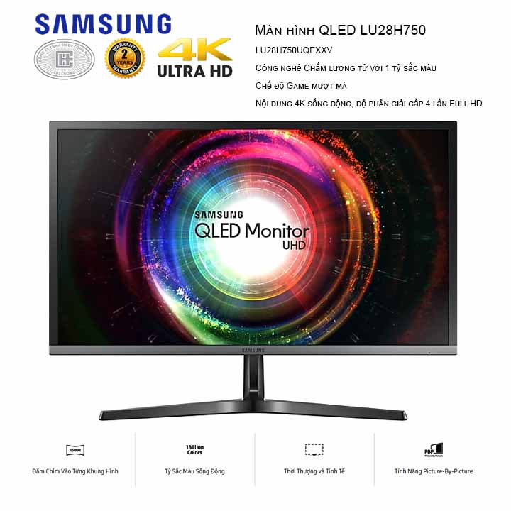 Màn Hình Samsung 28 inches LU28H750UQEXXV 