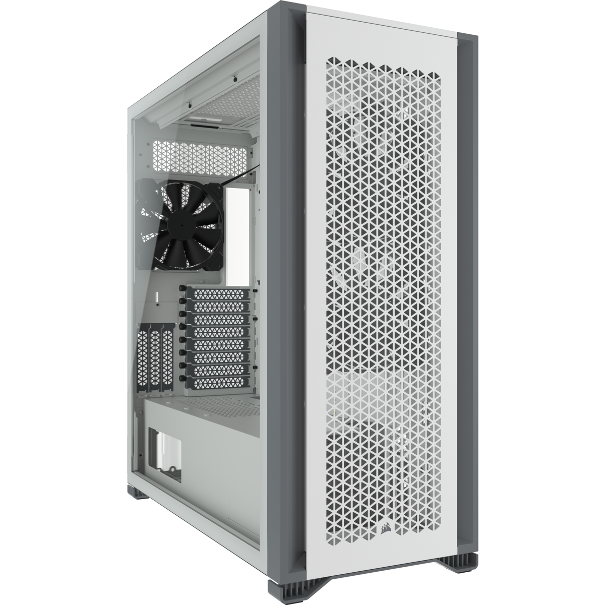 Vỏ case Corsair 7000D Airflow TG White (CC-9011219-WW)