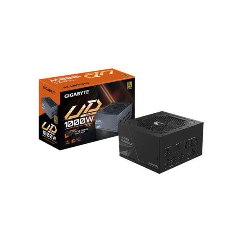 NGUỒN GIGABYTE GIGABYTE GP-UD1000GM PG5 1000W (80 PLUS GOLD/FULL MODULAR/MÀU ĐEN)