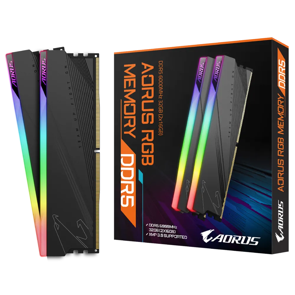 RAM Gigabyte Aorus RGB 32GB Bus 6000 (2x16GB) DDR5