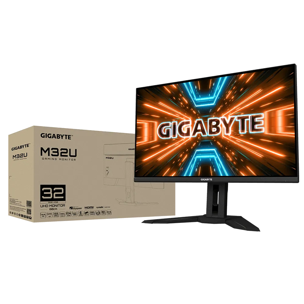 Màn hình máy tính Gigabyte M32U Gaming Monitor 31.5inch UHD IPS 144Hz