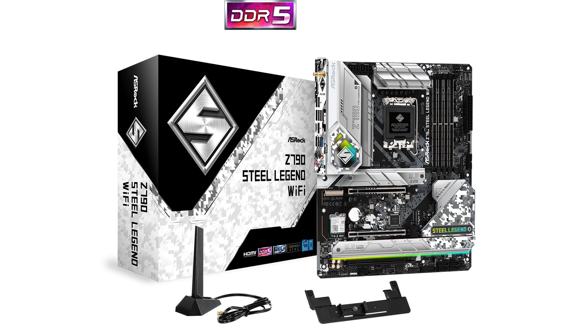 Mainboard ASRock Z790 Steel Legend Wifi (1700 | E-ATX | 4 khe RAM DDR5)