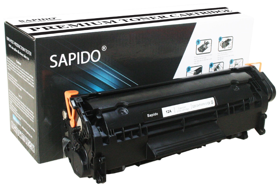 MỰC SAPIDO Model 12A DÙNG CHO MÁY HP 1010/1012/1015/1018/1020/1022/1022n/1022nw, canon 2900....