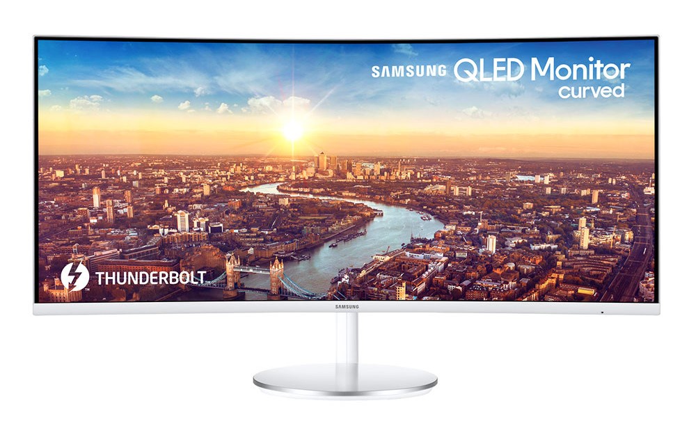 Màn hình máy tính Samsung LC34J791WTEXXV 34 inch QHD 100Hz - màn cong, QLED