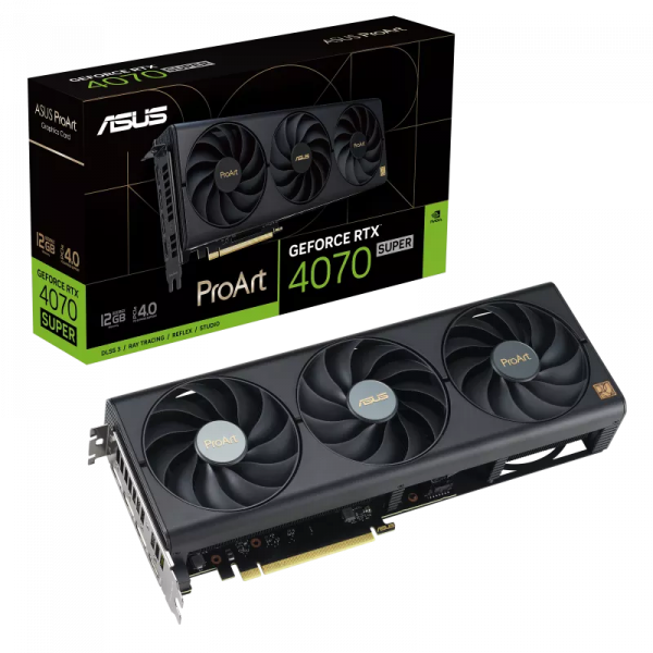 Card màn hình Asus ProArt GeForce RTX 4070 Ti OC edition 12GB GDDR6X (PROART-RTX4070-O12G)