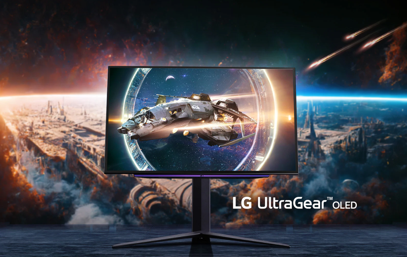 Màn hình LCD LG 27GR95QE-B.ATV (2560 x 1440/OLED/240Hz/0.03 ms/FreeSync Premium)