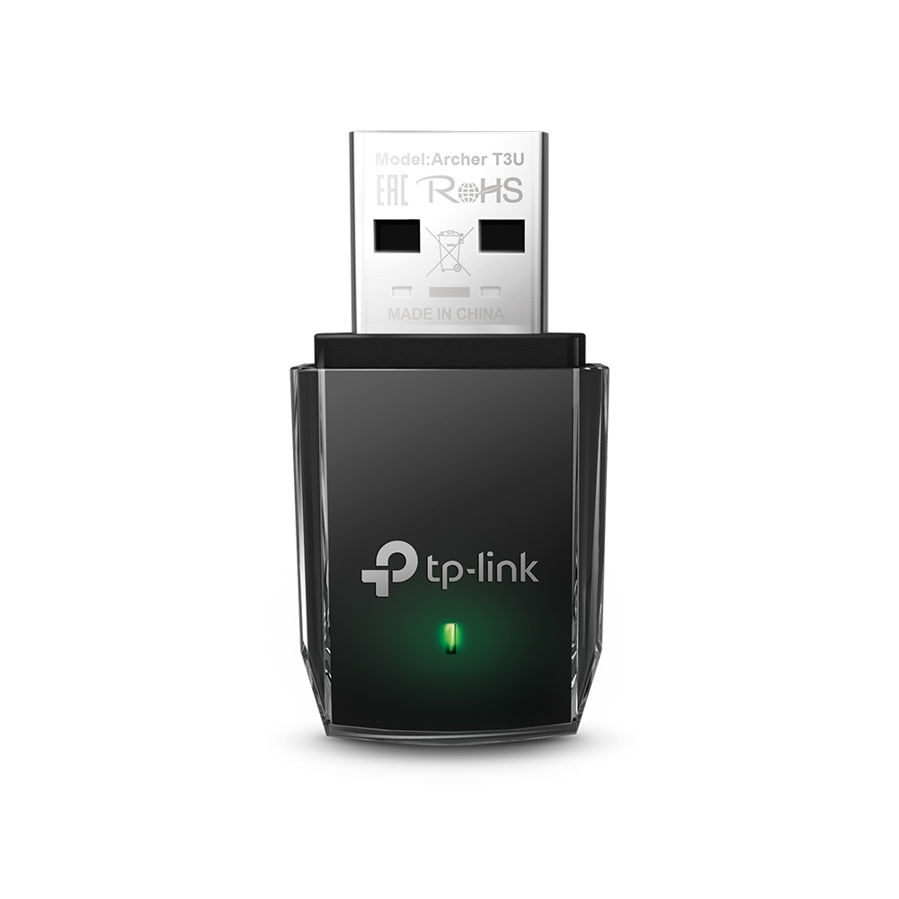 Cạc mạng không dây TP-Link USB Archer T3U (Chuẩn AC/ AC1300Mbps/ Ăng-ten ngầm)