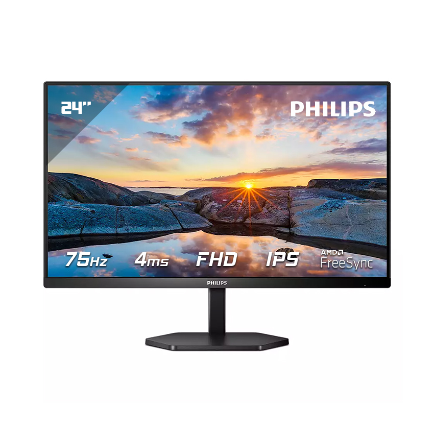 Màn hình Philips 24E1N3300A 23.8 inch FHD IPS 75Hz 4 ms AMD FreeSync