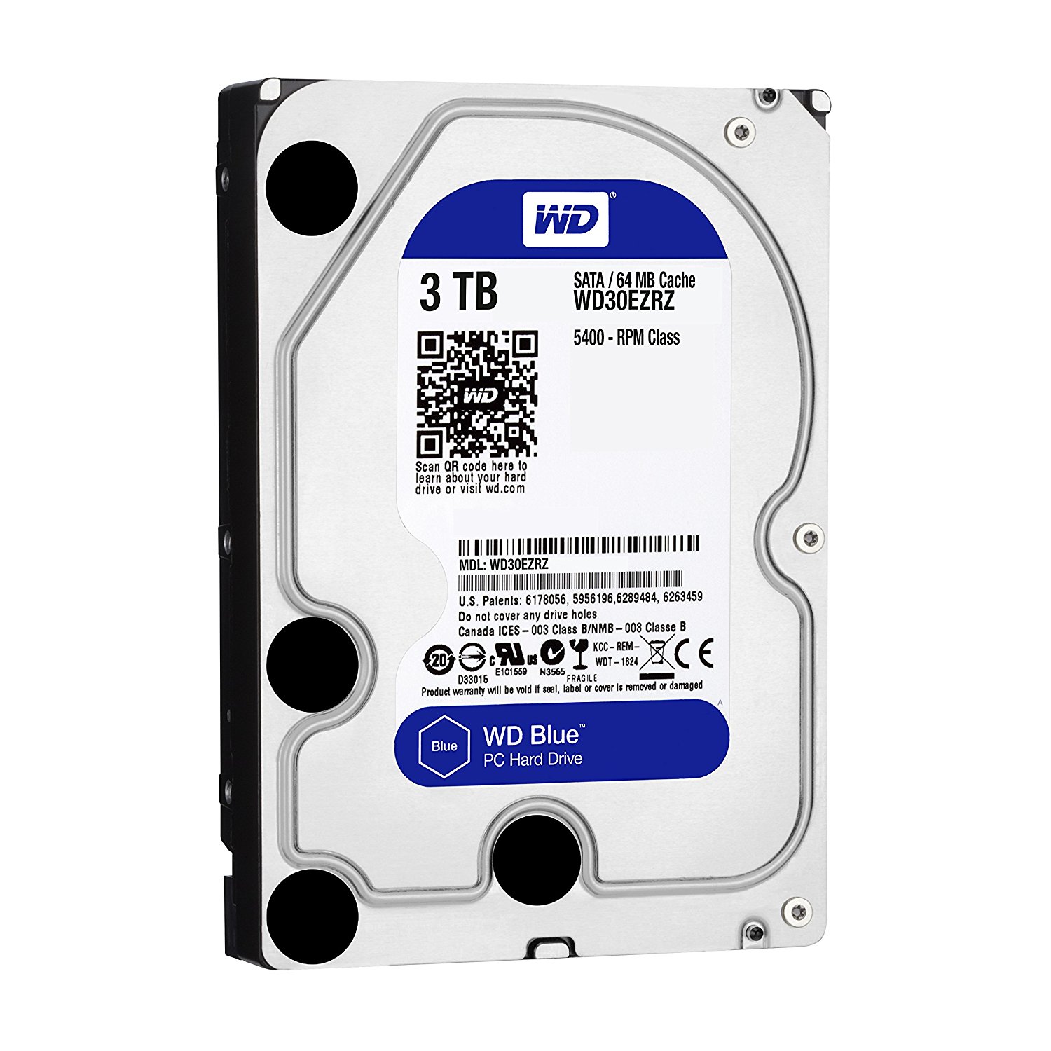 HDD WD 3TB Blue - WD30EZRZ