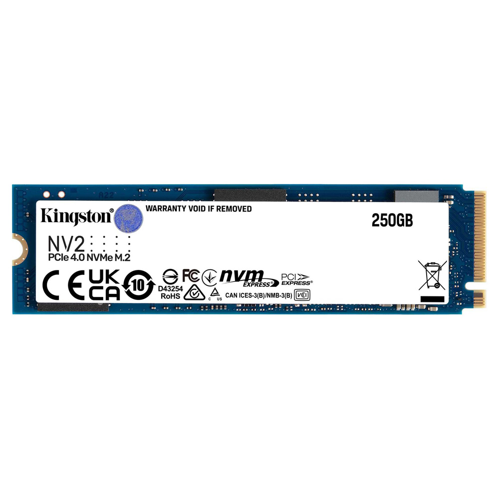 SSD Kingston NV2 250GB PCIe Gen4 x4 NVMe M.2 (SNV2S/250G)