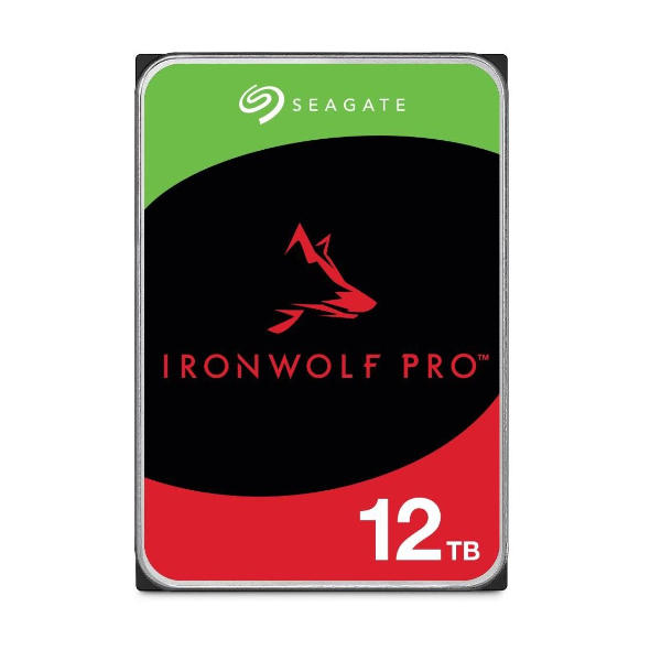 Ổ cứng Seagate IronWolf Pro 12TB ST12000NT001 (3.5Inch/ 7200rpm/ 256MB/ SATA3/ Ổ NAS)