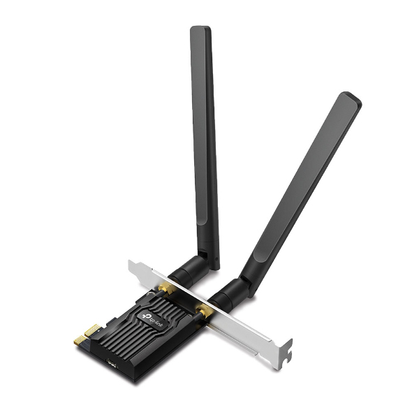 Cạc mạng không dây TP-Link PCI-E Archer TX20E (Chuẩn AX/ AX1800Mbps/ 2 Ăng-ten ngoài/ Bluetooth)