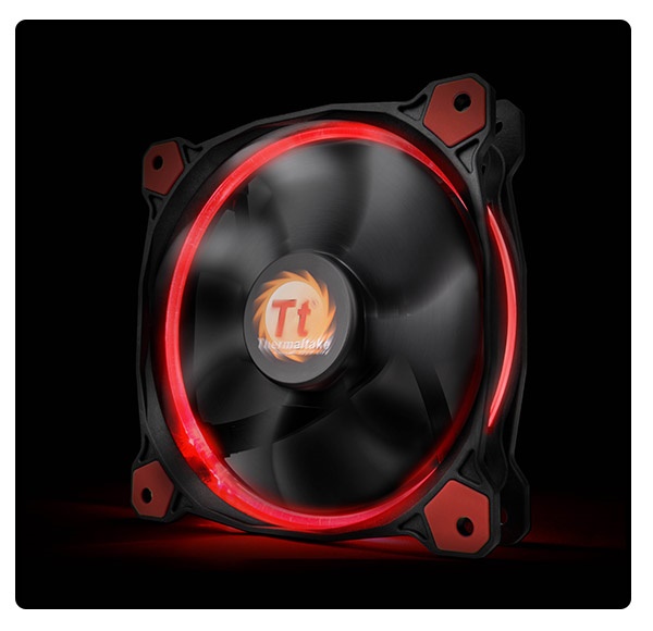 Fan THERMALTAKE RING 12 Red/Blue/Orange/Green/White/Yellow (CL-F038-PL12RE-A)