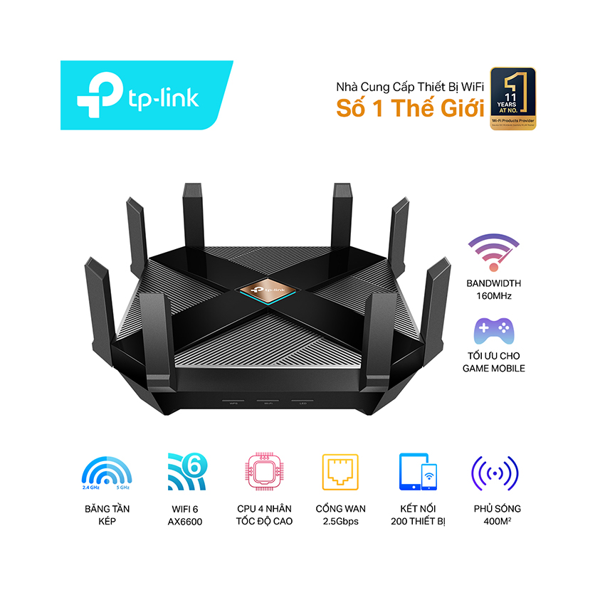 BỘ PHÁT WIFI TP-LINK ARCHER AX6000