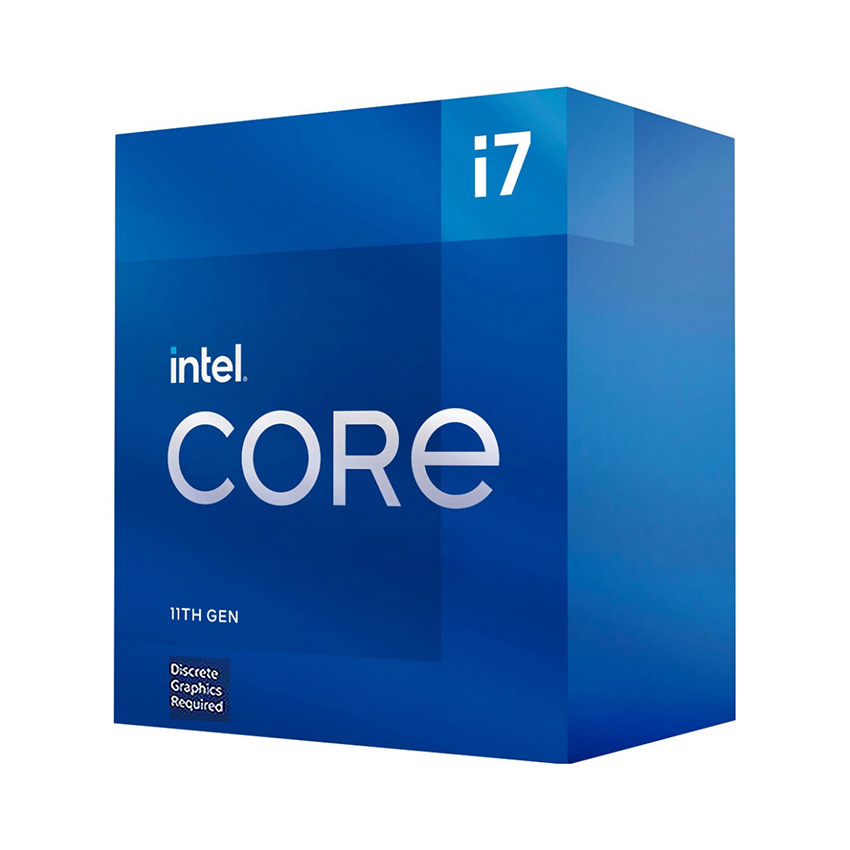 CPU Intel Core i7-11700F (2.5GHz turbo up to 4.9Ghz, 8 nhân 16 luồng, 16MB Cache, 65W) - Socket Intel LGA 1200