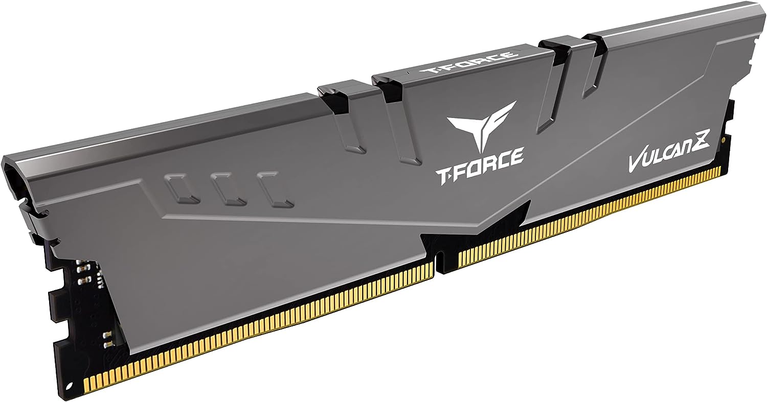 Ram DDR4 TeamGroup 8GB 3600Mhz T-Force Vulcan Z Gray (1x 8GB) (TLZGD48G3600HC18J01)