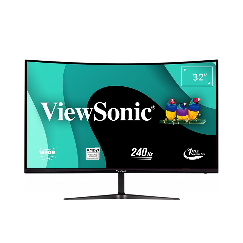 MÀN HÌNH VIEWSONIC VX3219-PC-MHD ( 31.5 INCH/FHD/VA/240HZ/1MS/300NITS/HDMI+DP+AUDIO/CONG)