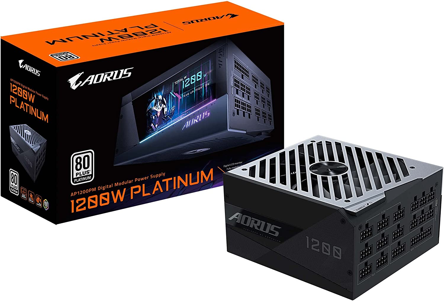 Bộ nguồn mô-đun GIGABYTE GP-AP1200PM 1200W 80 Plus 