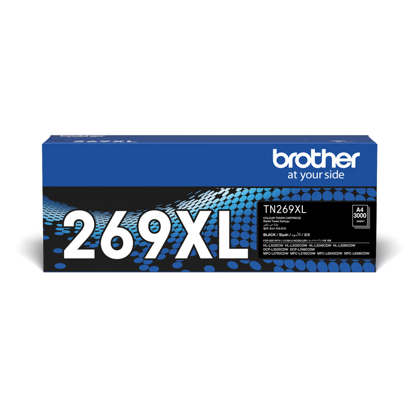 Hộp mực in BROTHER TN269XLBK - Mực màu Black