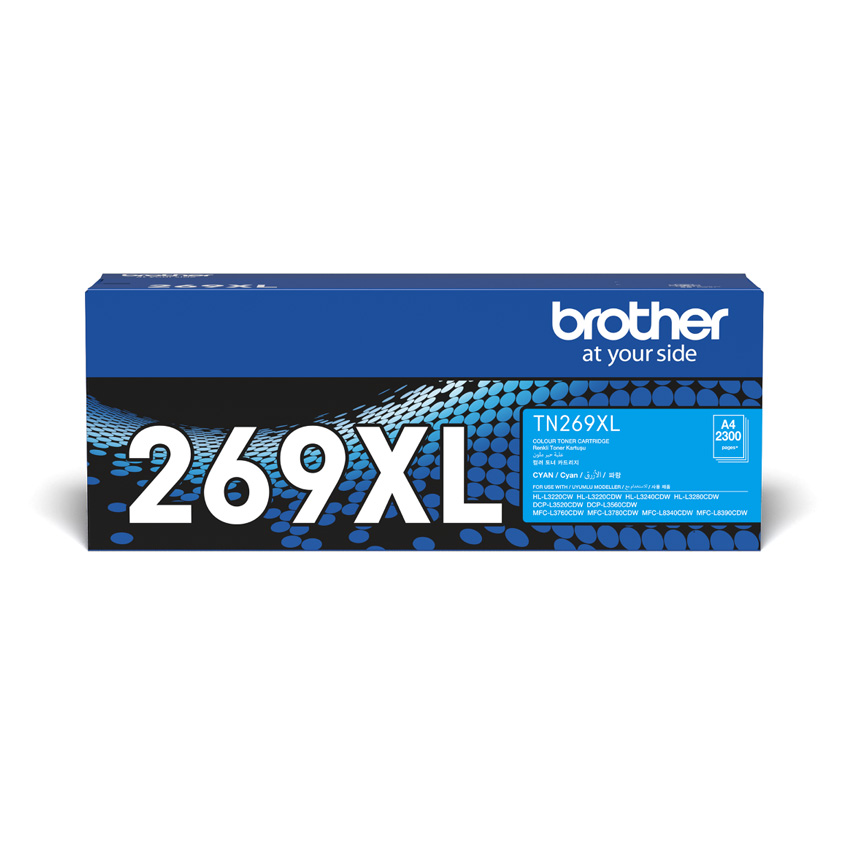 Hộp mực in BROTHER TN269XLC - Mực màu Cyan