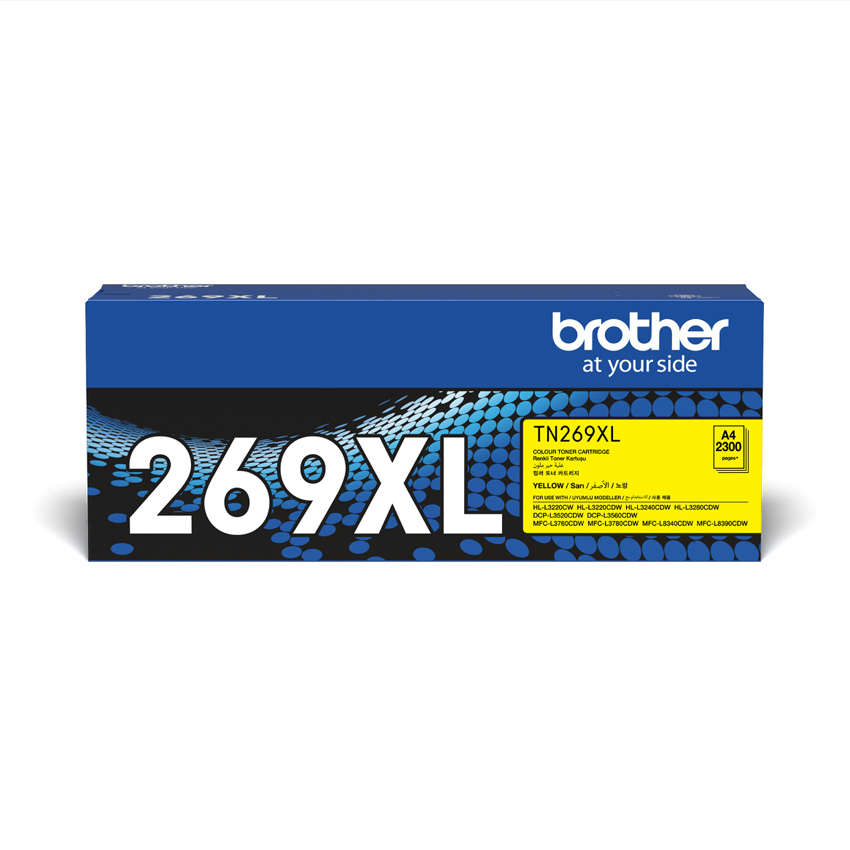 Hộp mực in BROTHER TN269XLY - Mực màu Yellow
