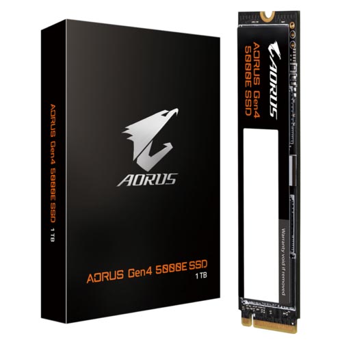 Ổ cứng SSD Gigabyte Aorus Gen4 5000E 1TB NVMe AG450E1TB-G