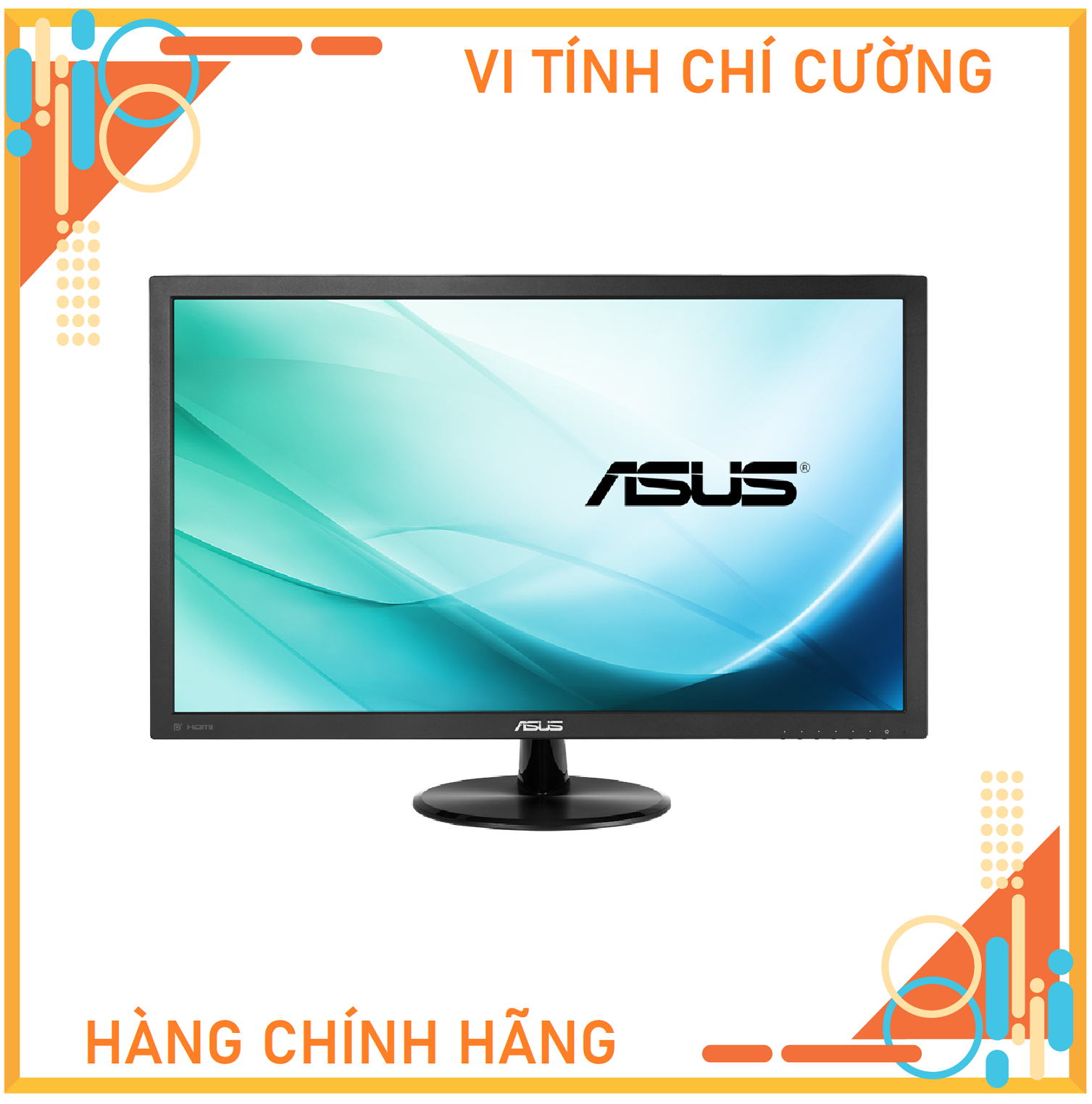 Màn hình Asus VP248H (23.5inch/FHD/TN/75Hz/1ms/250nits/HDMI+Dsub+DP+Audio/Loa)