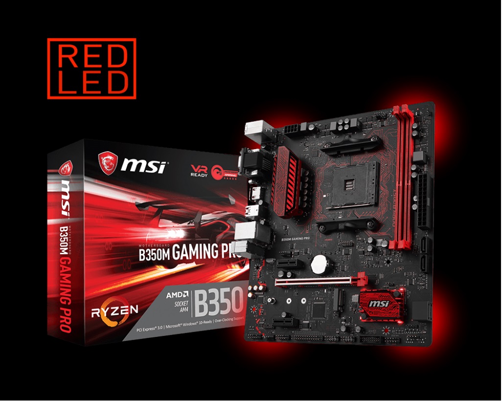 MAIN MSI B350M GAMING PRO - SOCKET AM4