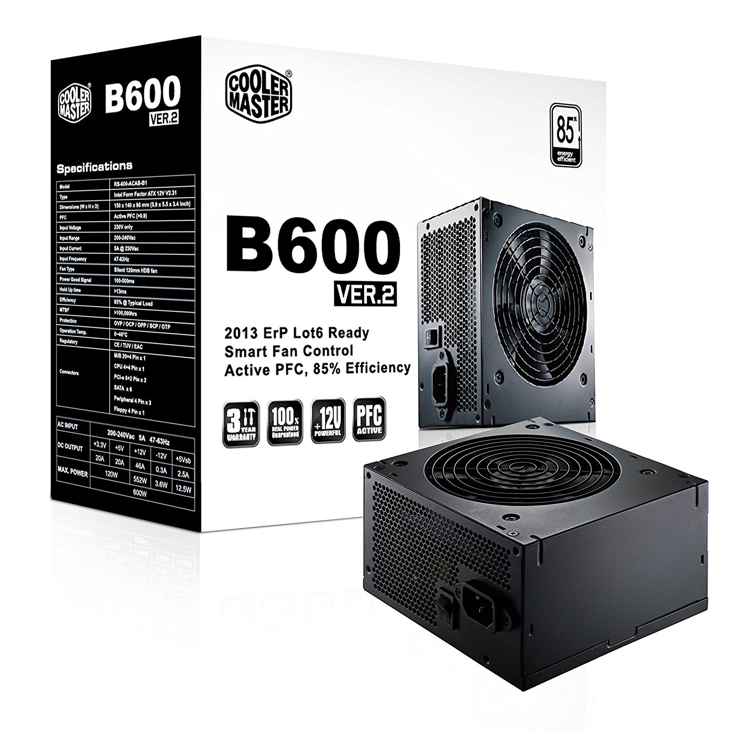 Nguồn Cooler Master B 600 - 600W