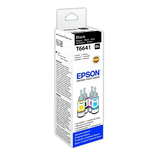 MỰC IN EPSON - C13T664193 - BLACK: MÁY SỬ DỤNG: L100/L220/L310/L110/L210/L310/L360/L120/L1300/L550