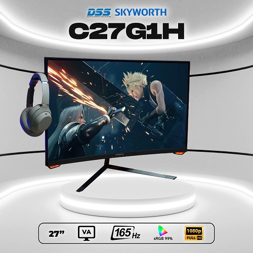 Màn hình Skyworth C27G1H (27/FHD/VA/165Hz/12ms/300nit)