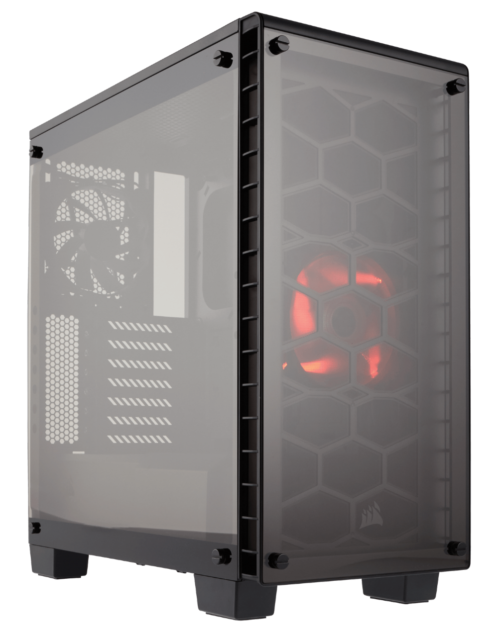 THÙNG CASE CORSAIR - Crystal Series 460X RGB -Tempered Glass- kính cường lực - CC-9011101-WW