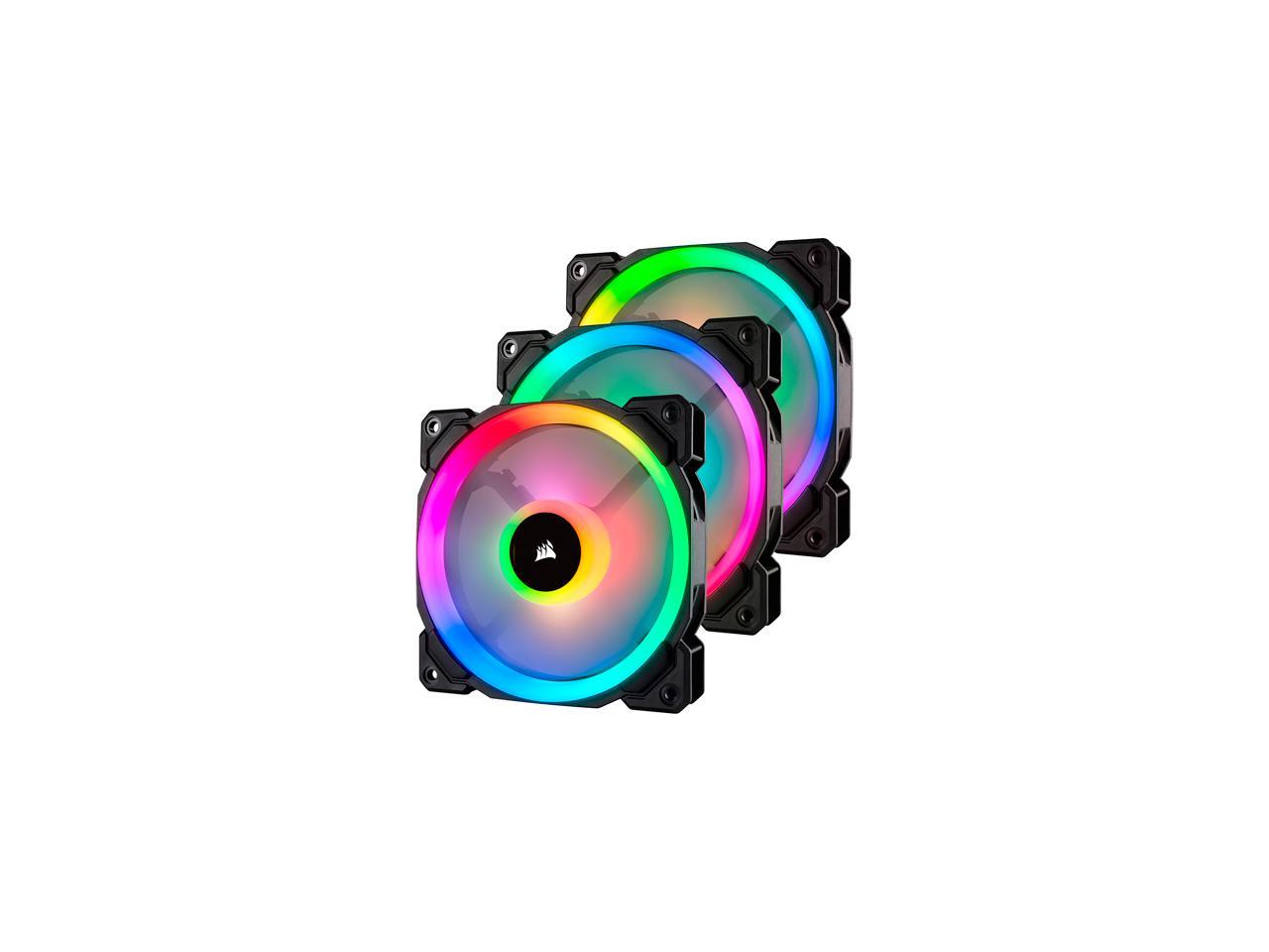 Fan Corsair LL120 RGB Triple Pack + Lighting - CO-9050072-WW