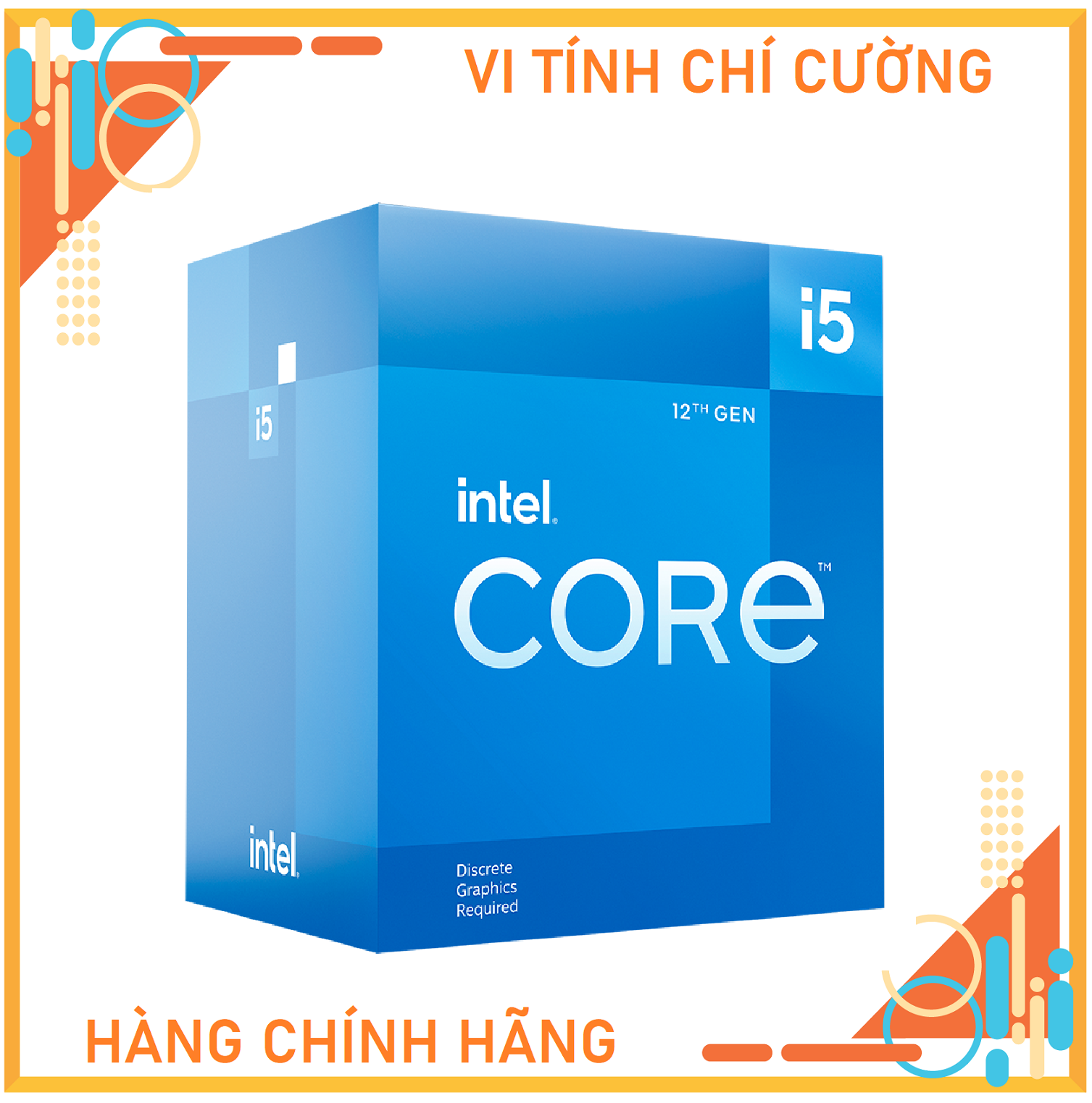 CPU Intel Core i5-12400F (Upto 4.4Ghz, 6 nhân 12 luồng, 18MB Cache, 65W) - Socket Intel LGA 1700)