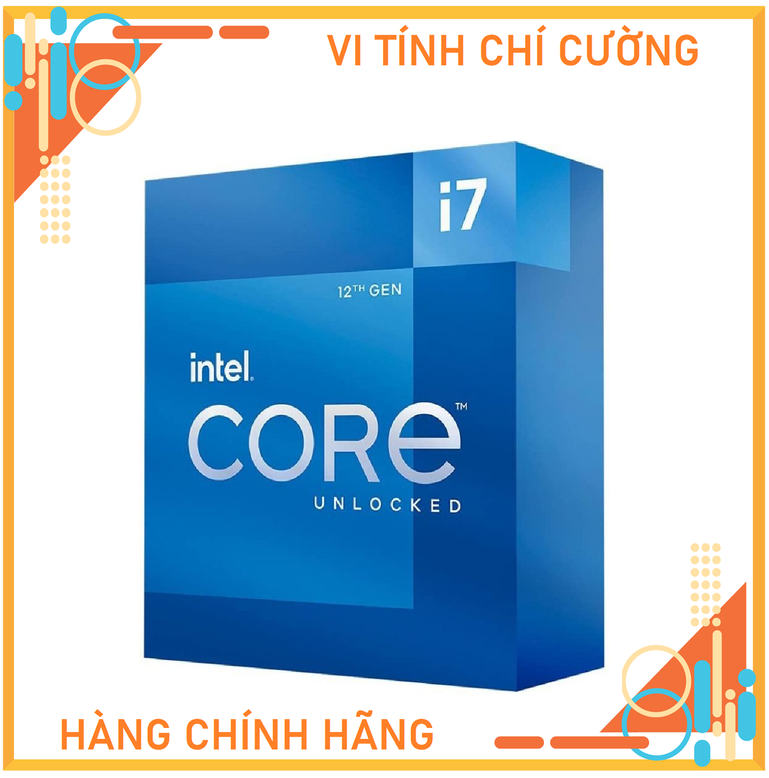 CPU Intel Core i7-12700K (3.8GHz turbo up to 5.0Ghz, 12 nhân 20 luồng, 25MB Cache, 125W) - Socket Intel LGA 1700/Alder Lake)