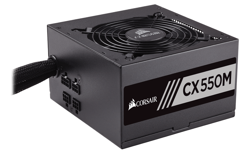 NGUỒN MÁY TÍNH CORSAIR - CX550M - 80 Plus Bronze - New - Semi Modul - CP-9020102-NA