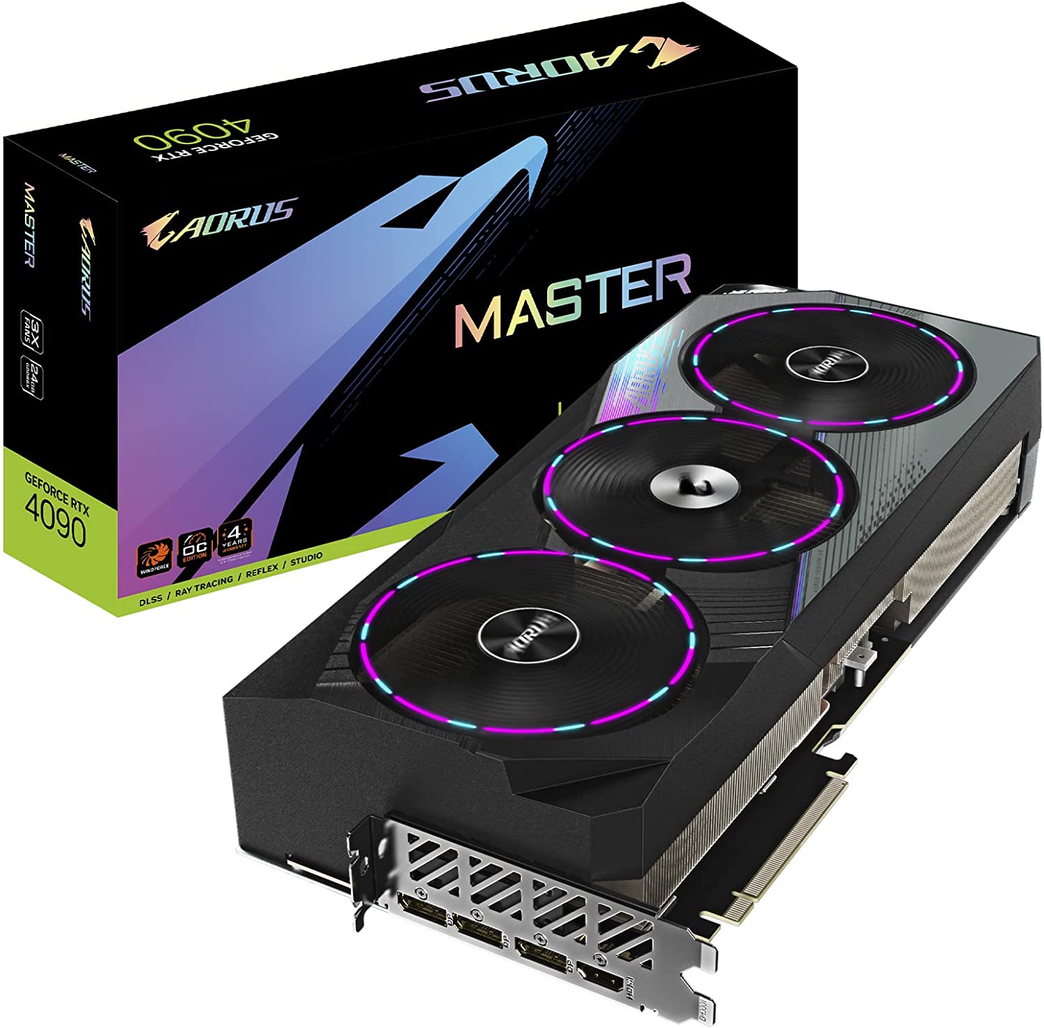 Card đồ họa Gigabyte AORUS GeForce RTX 4090 Master 24G