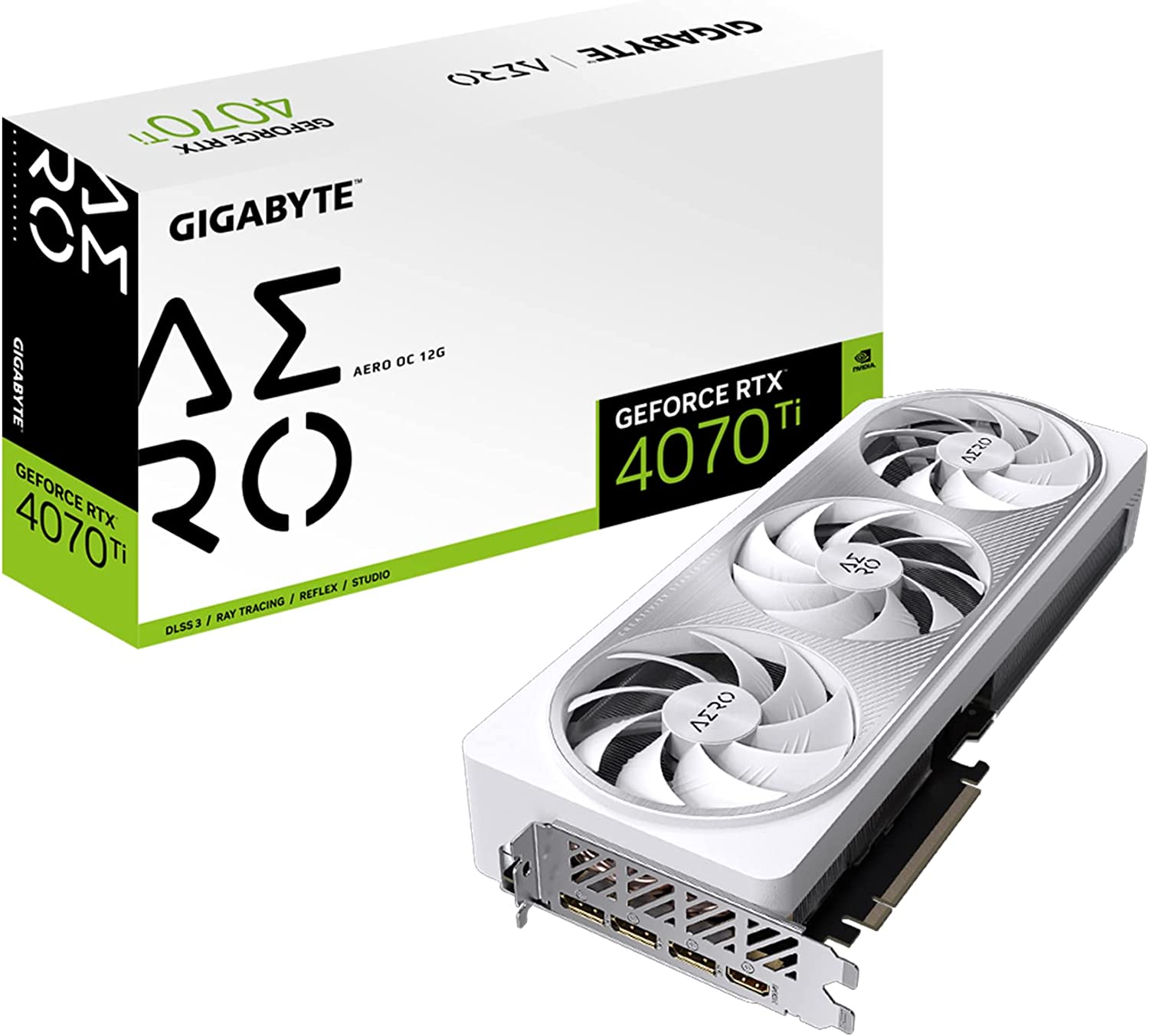 Card đồ họa Gigabyte GeForce RTX 4070 Ti AERO OC 12G