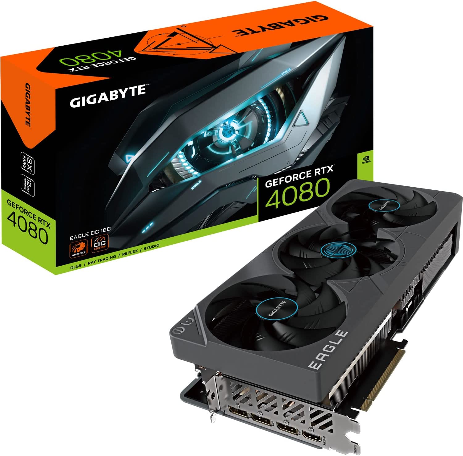 Card đồ họa Gigabyte GeForce RTX 4080 Eagle OC 16G