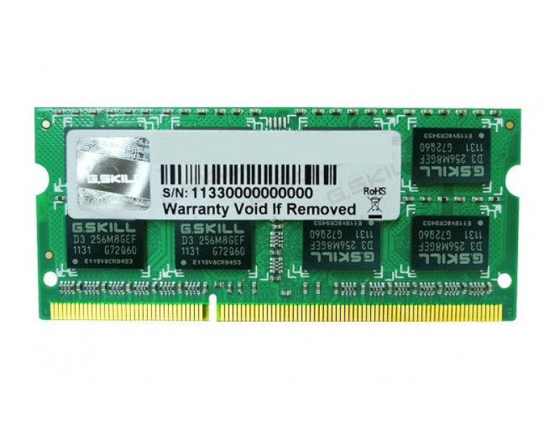 RAM Laptop DDR3 2GB (1600) G.Skill F3-12800CL9S-2GBSQ