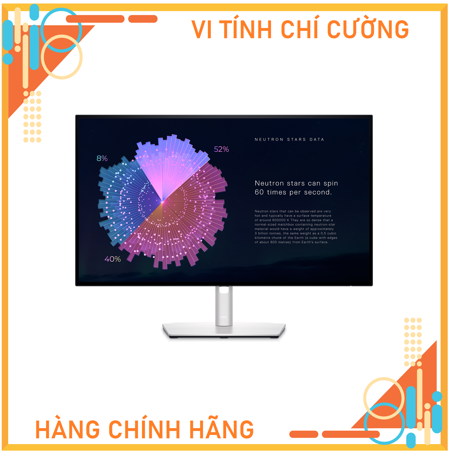 Màn hình Dell U2722DE 27inch/ QHD/ IPS/ 60Hz/ 8ms/ 350nits/ HDMI+DP+USBC+RJ45+Audio