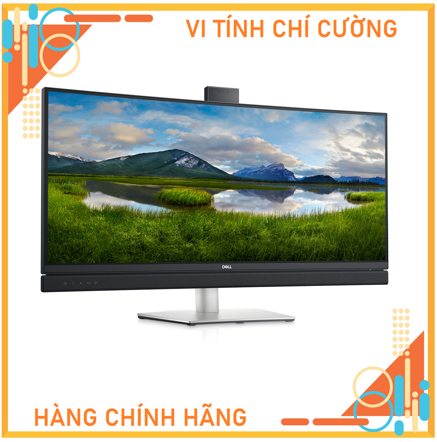 Màn hình Dell C3422WE 34 inch WQHD IPS Cong USB Type C Webcam